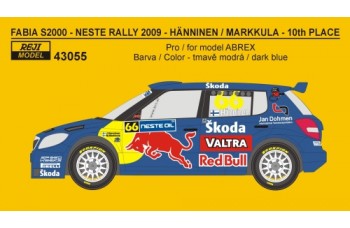 Decal – Fabia S2000 Rally Finland 2009